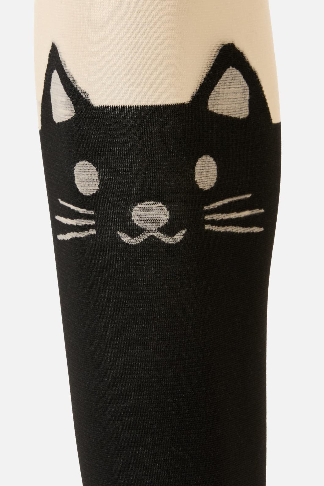 Dangerfield - Cat Tights - black