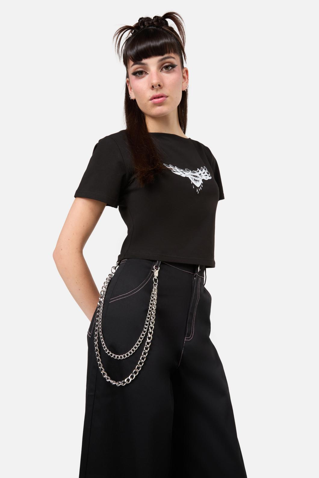 Dangerfield - Gunmetal Phat Jeans Chain - silver