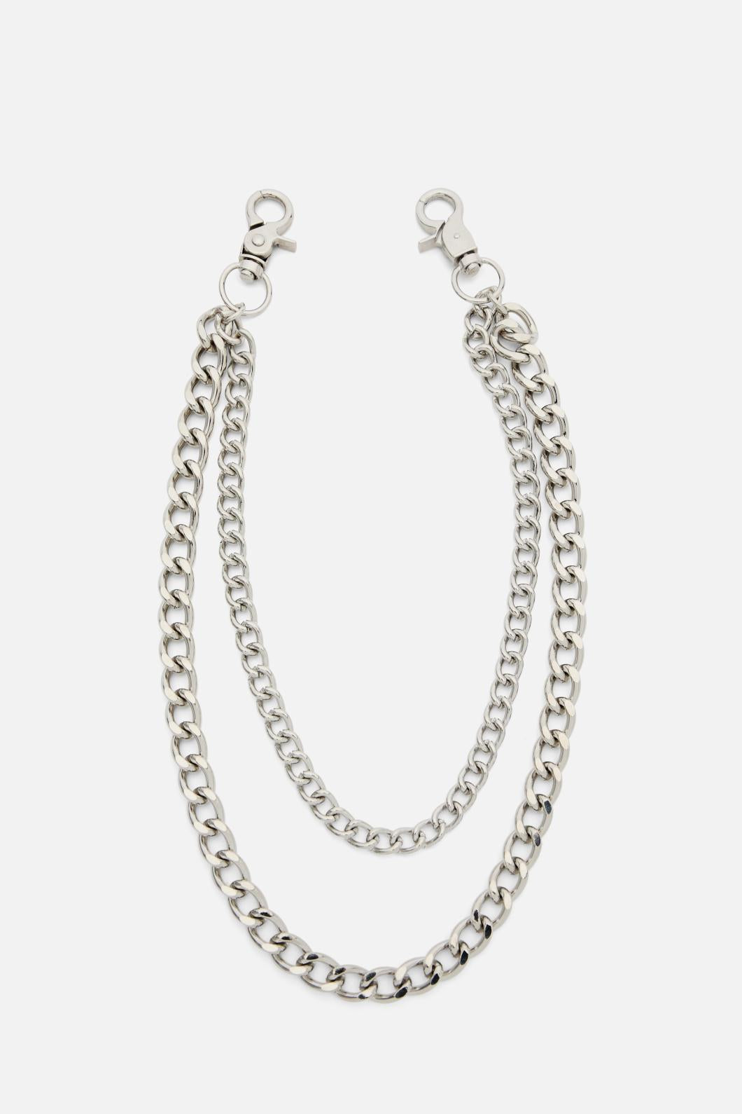 Dangerfield - Gunmetal Phat Jeans Chain - silver