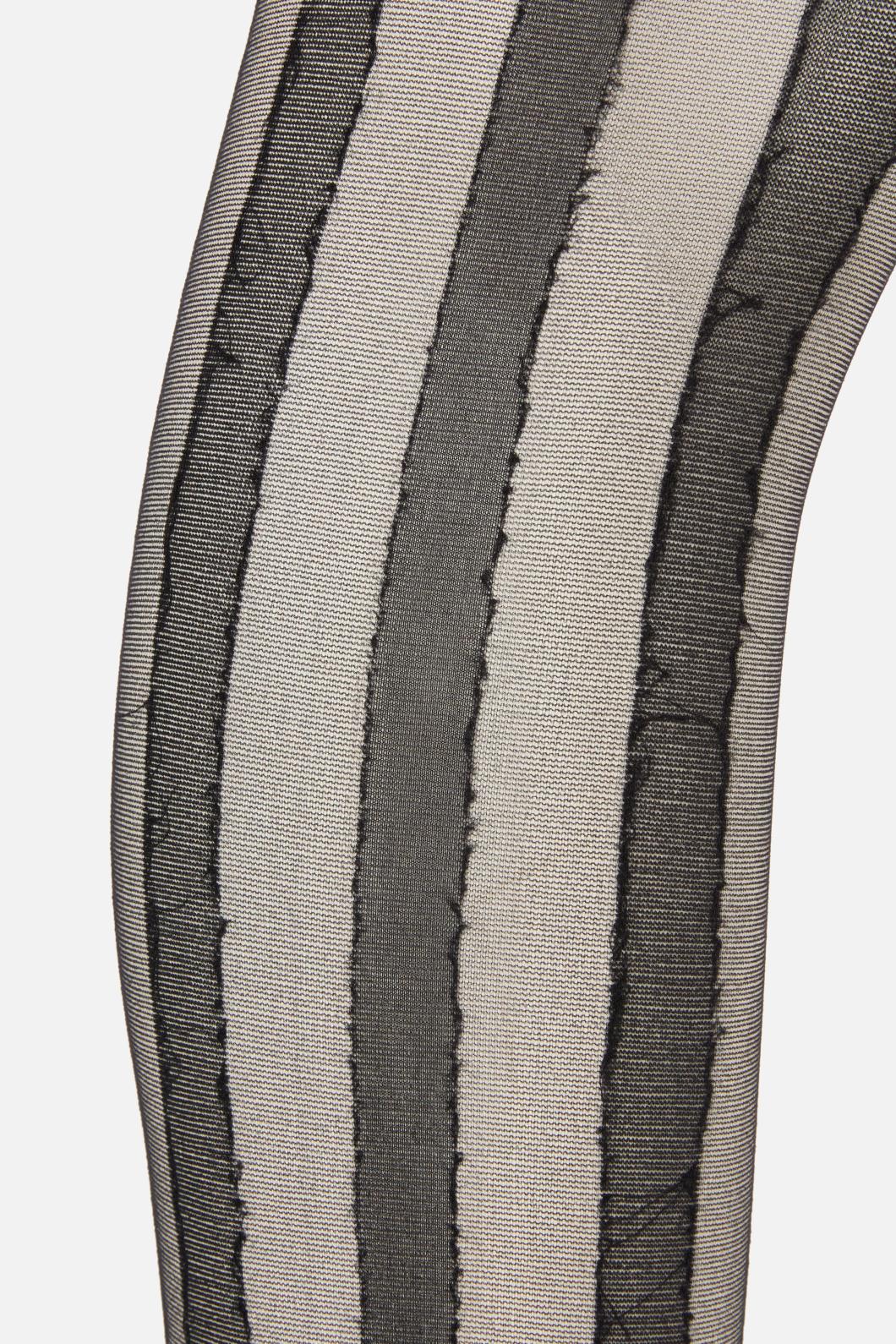 Dangerfield - Vertical Striped Tights - black