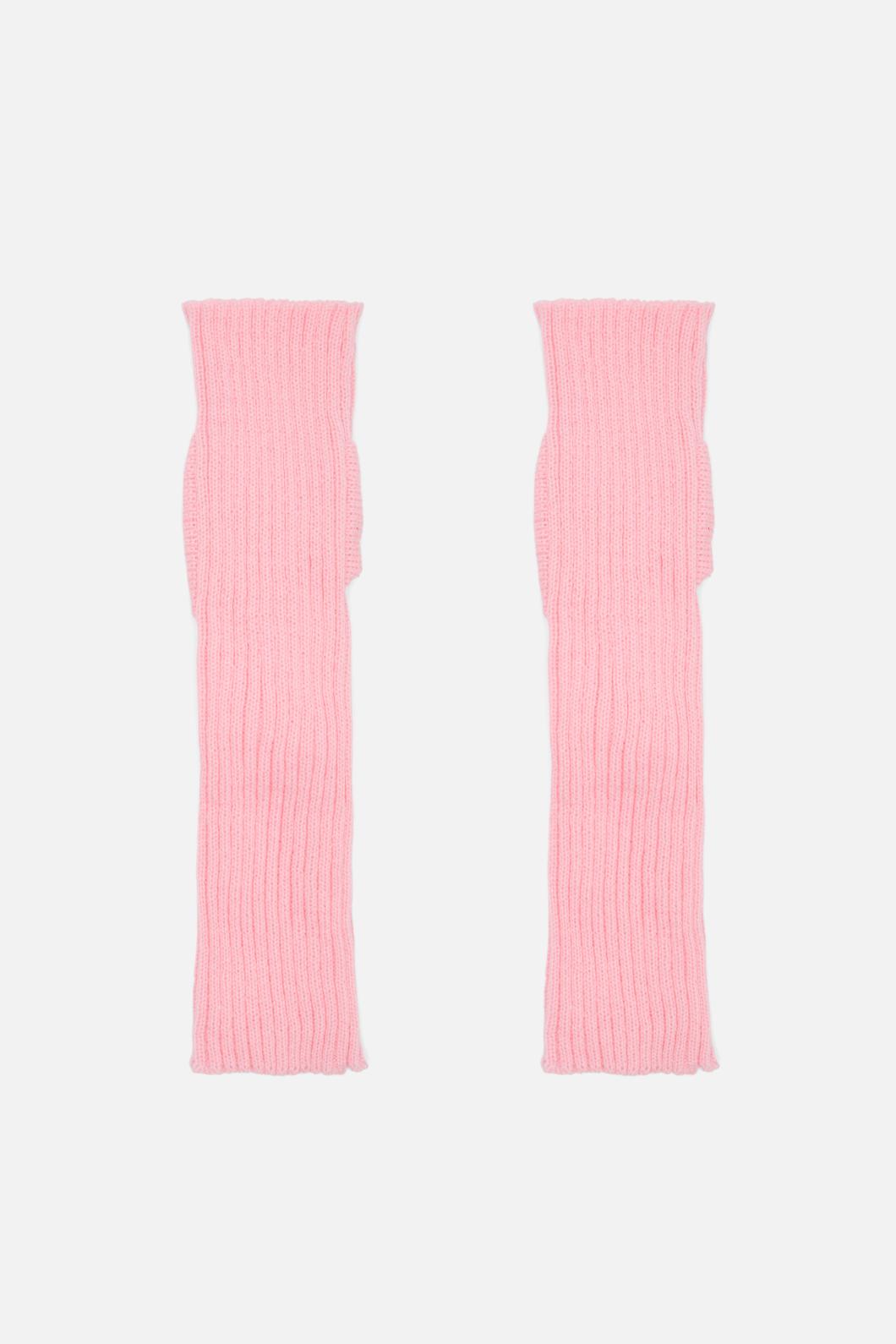 Dangerfield - Pink Bow Pom Legwarmers - pink