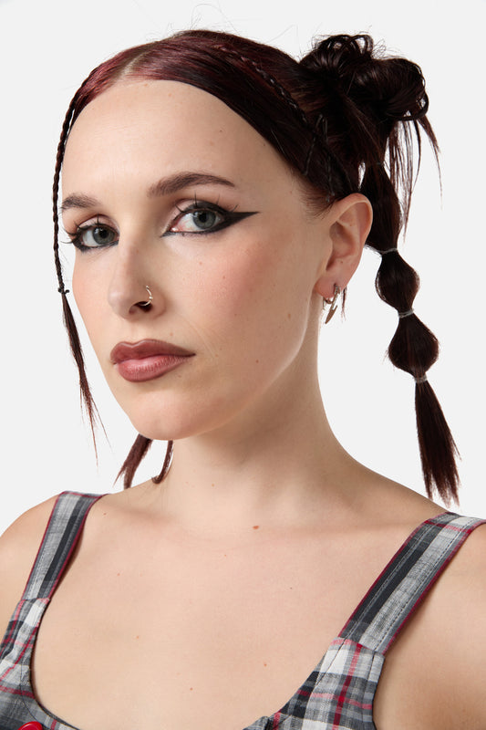 Dangerfield - Cyber Hoop Earrings - silver