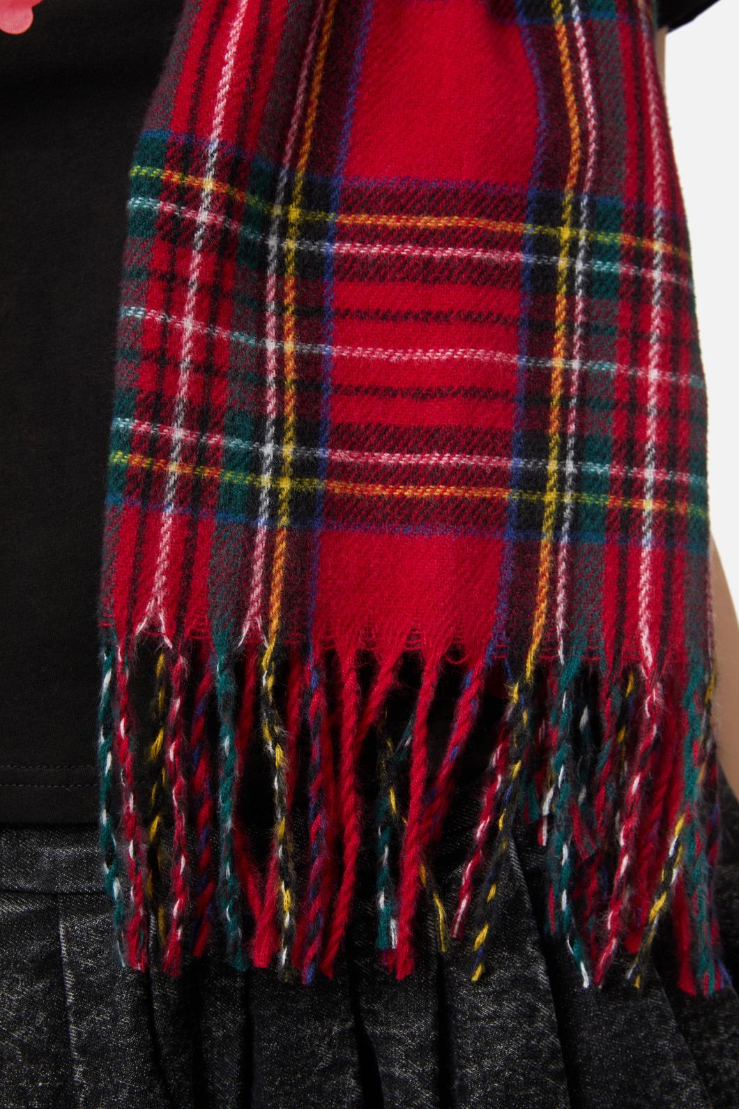 Dangerfield - Tartan Red Scarf - red