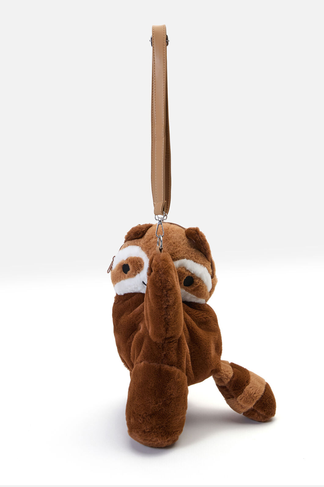 Dangerfield - Raccoon Plush Backpack - tan