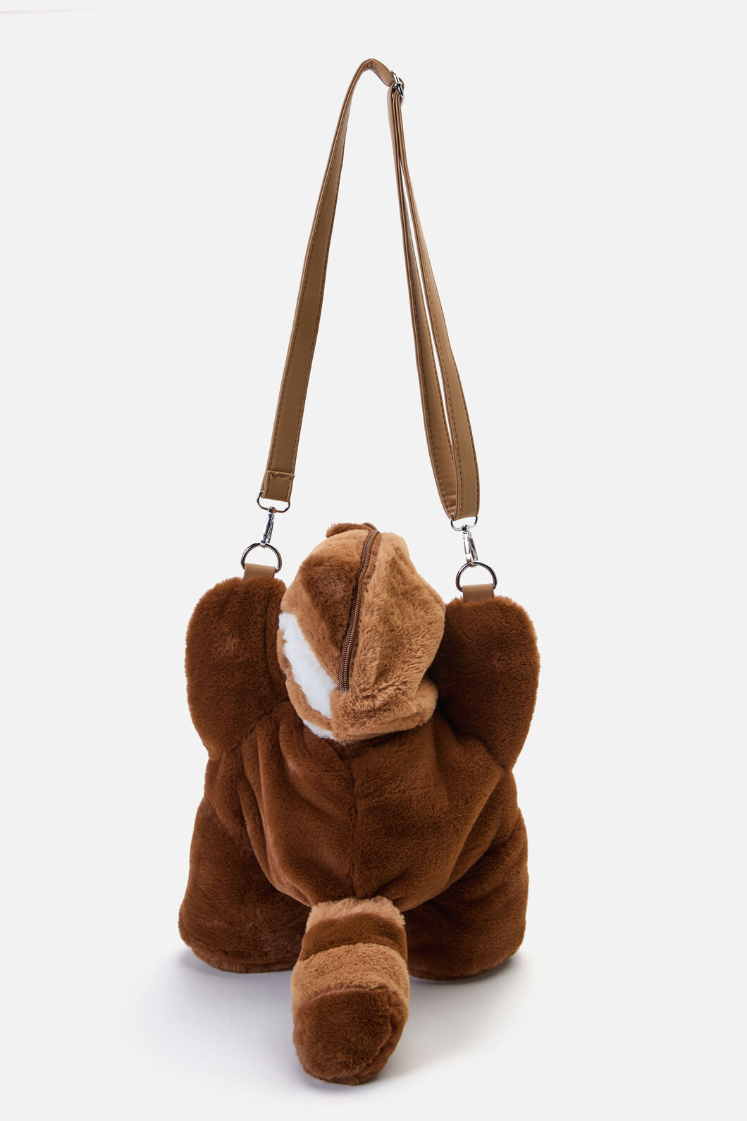 Dangerfield - Raccoon Plush Backpack - tan