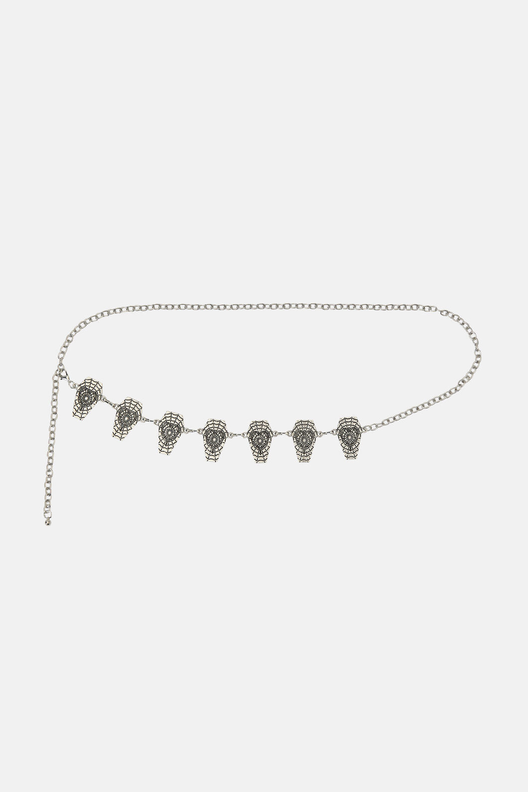 Dangerfield - Coffin Chain Belt - silver