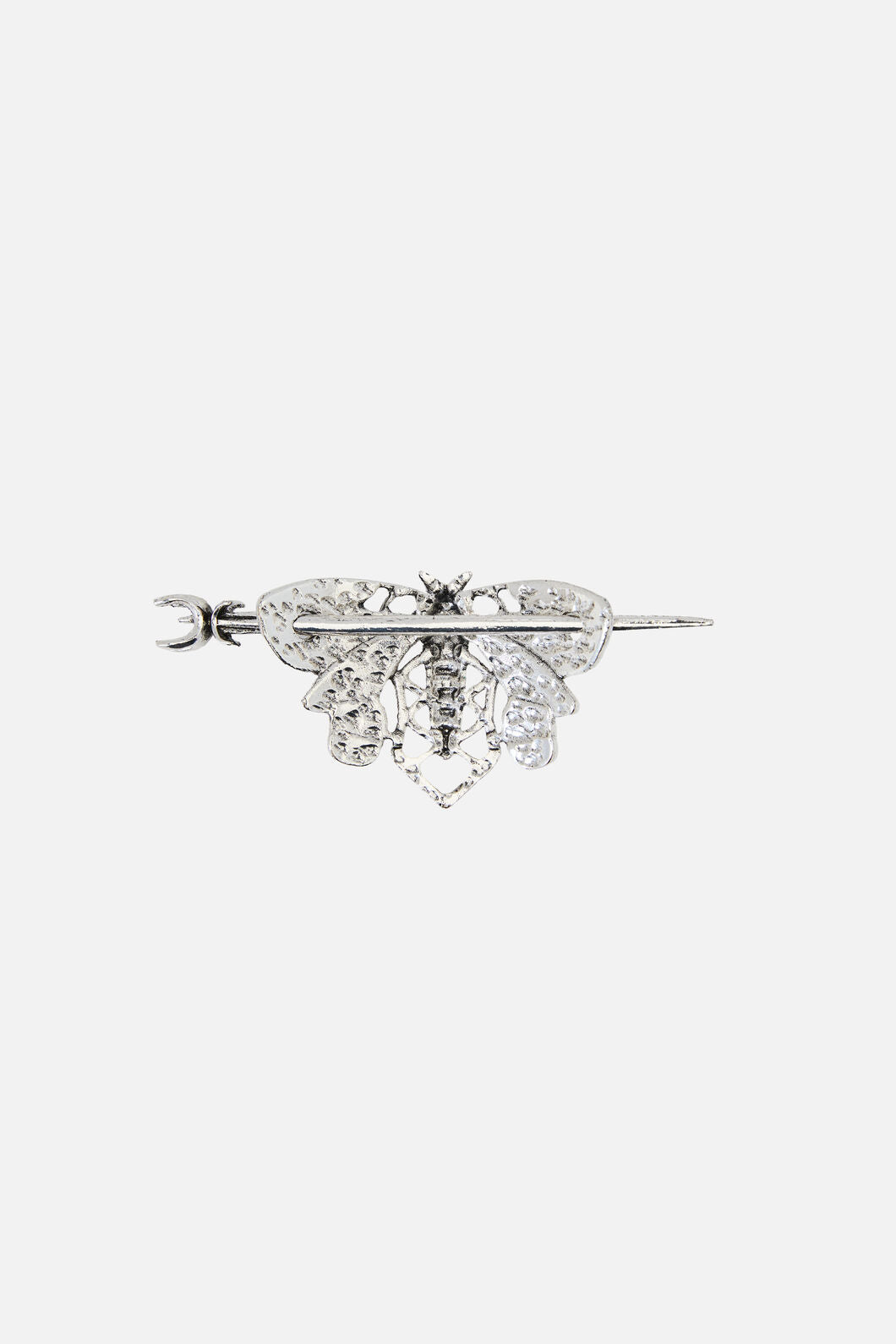 Dangerfield - Moth Hair Pin - silver