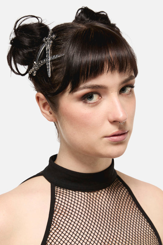 Dangerfield - Sword Hair Pin - silver