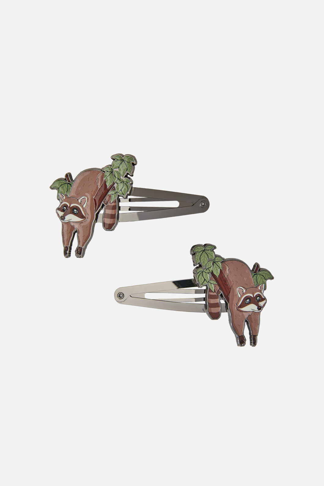 Dangerfield - Haus of Raccoon Hair Clips - chocolate