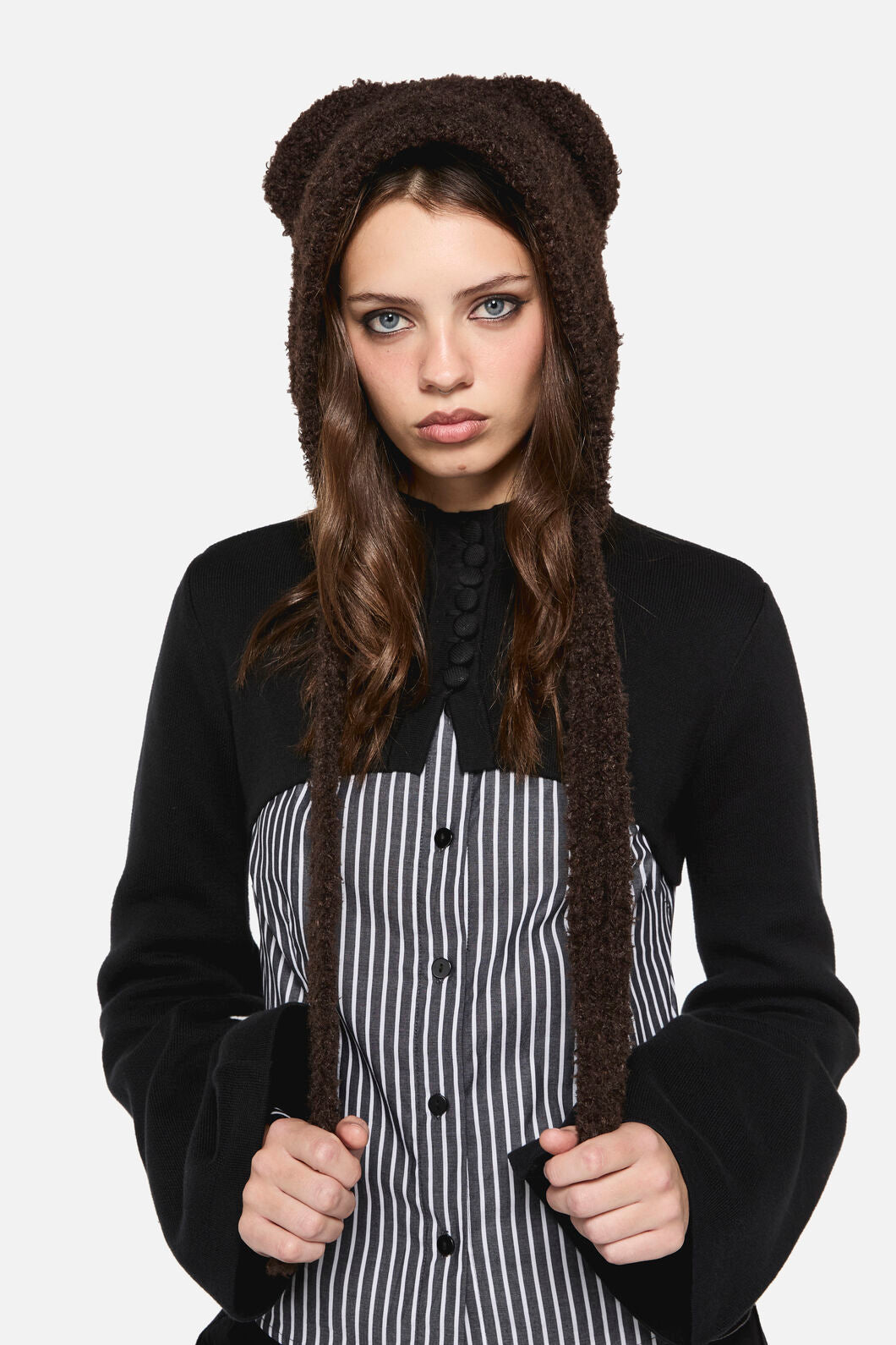 Dangerfield - Snuggly Ears Hat - chocolate