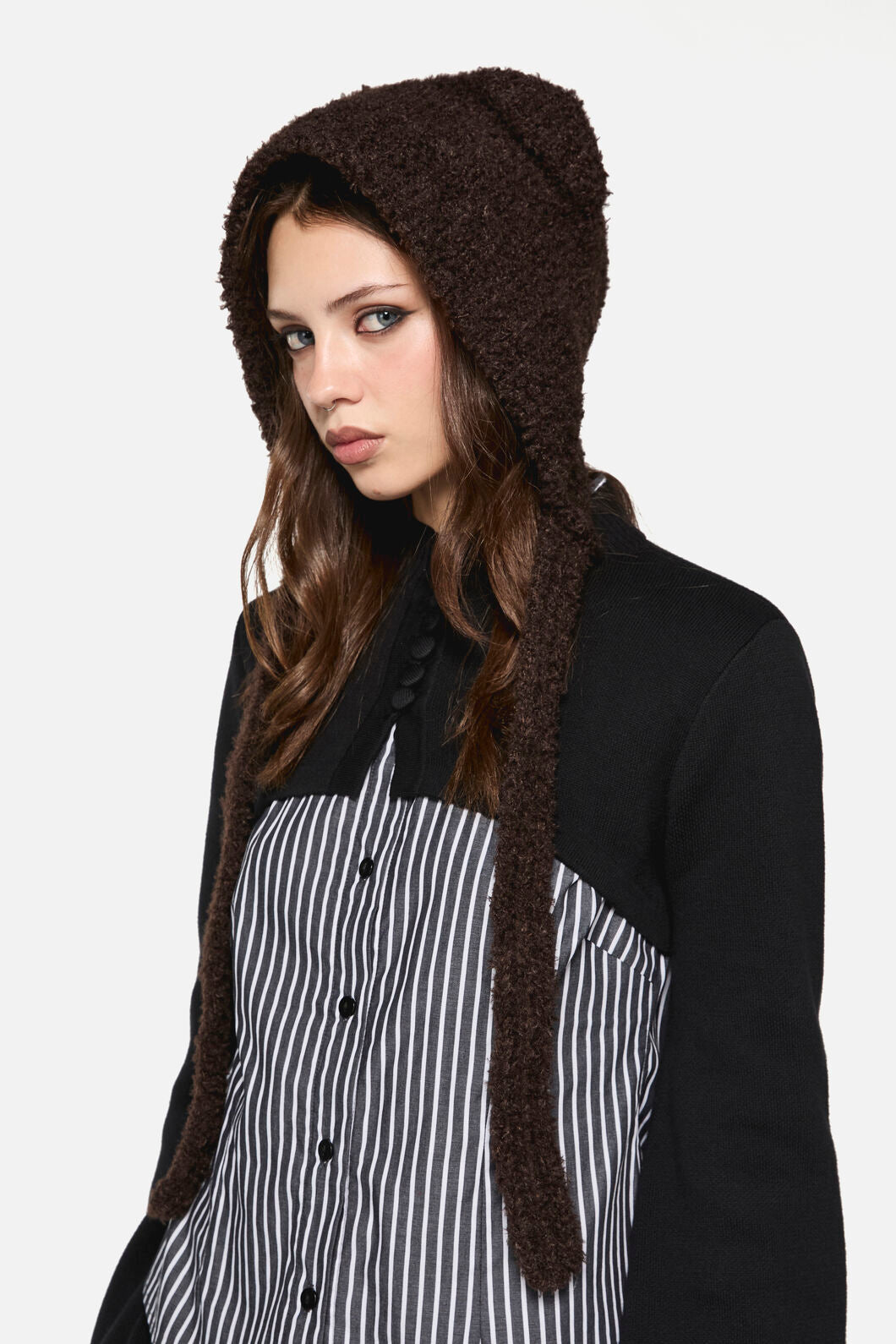 Dangerfield - Snuggly Ears Hat - chocolate