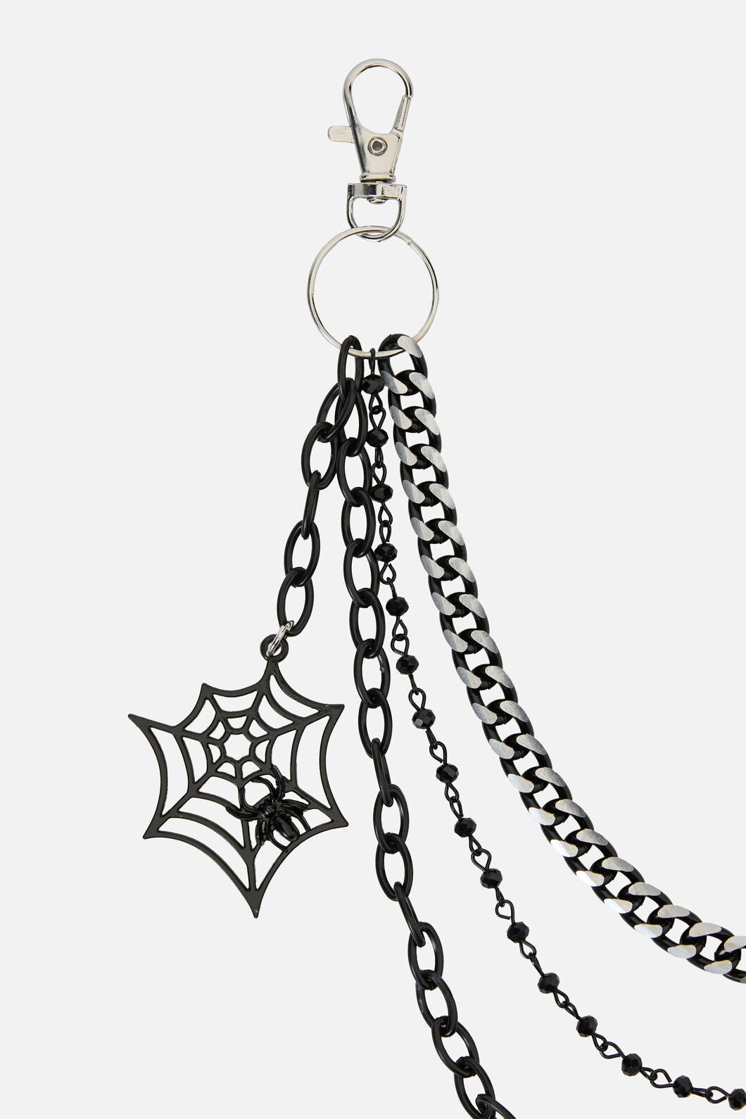 Dangerfield - Jean Chain with Spiderweb - black