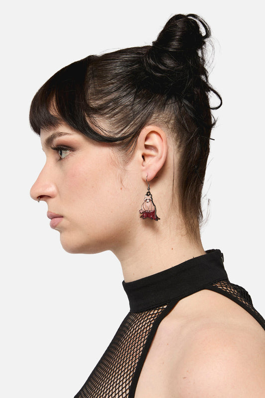 Dangerfield - Haus of Raccoon Earrings - chocolate