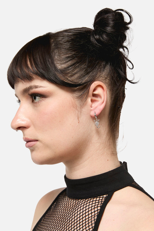 Dangerfield - Scorpion Earrings - silver