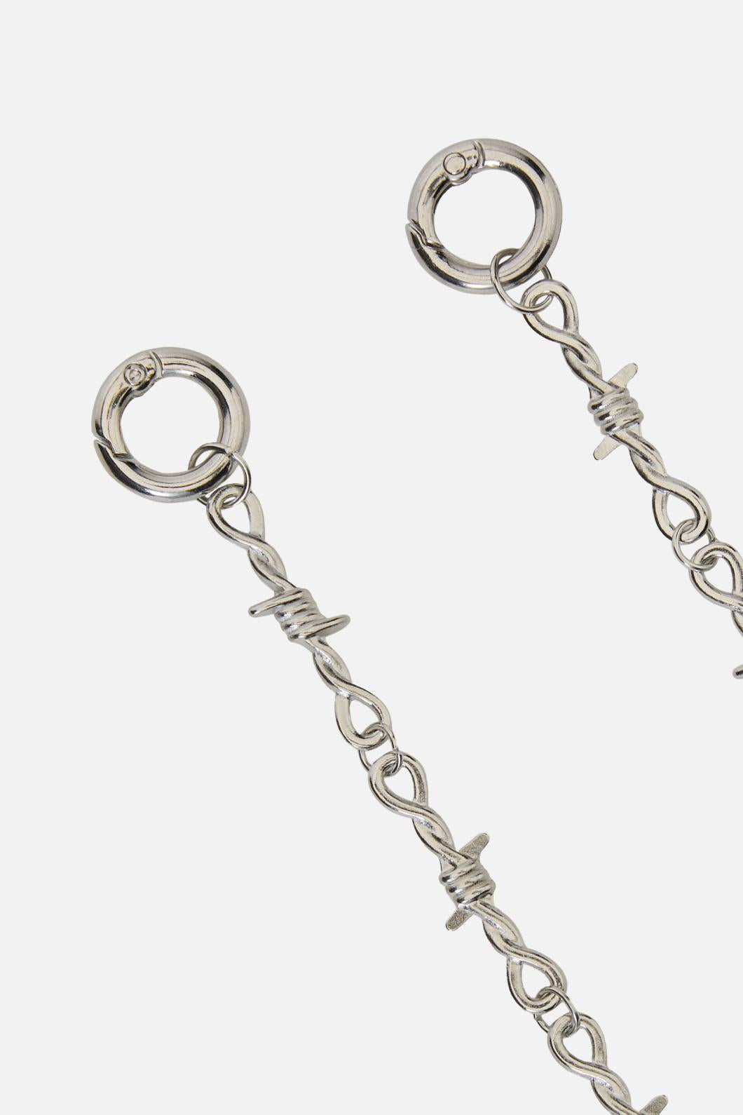 Dangerfield - Barbed Wire Charm Chain - silver