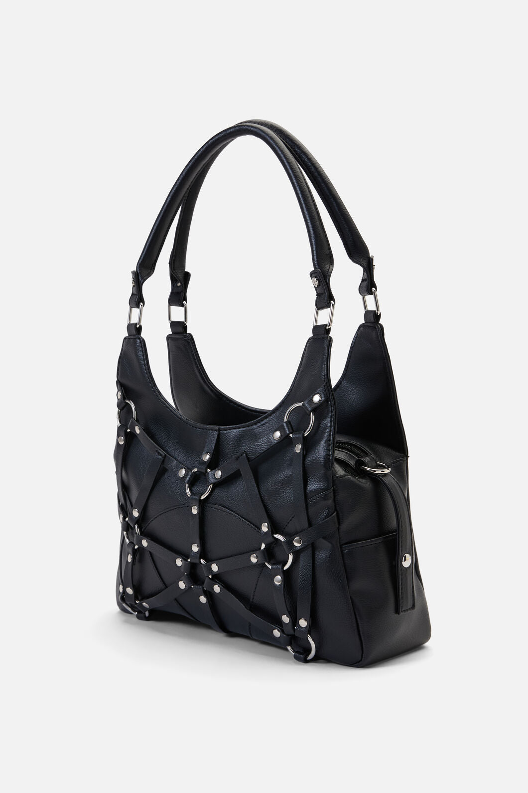 Dangerfield - Strapped Up Shoulder Bag - black
