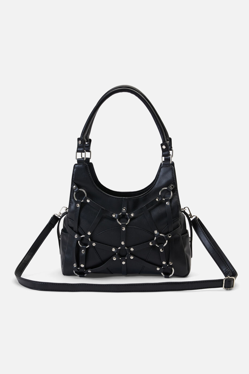 Dangerfield - Strapped Up Shoulder Bag - black