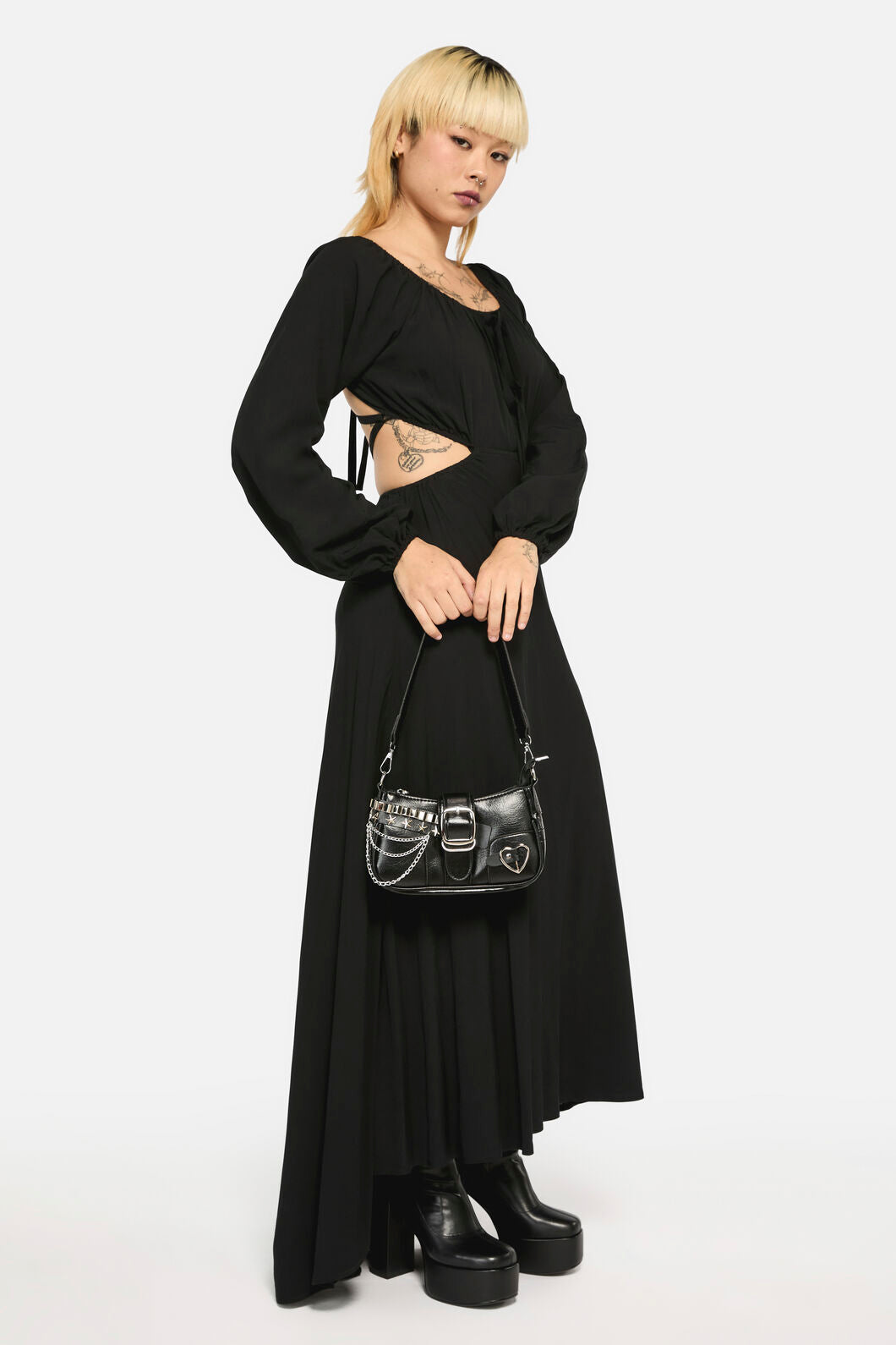 Dangerfield - Chain Buckle Bag - black