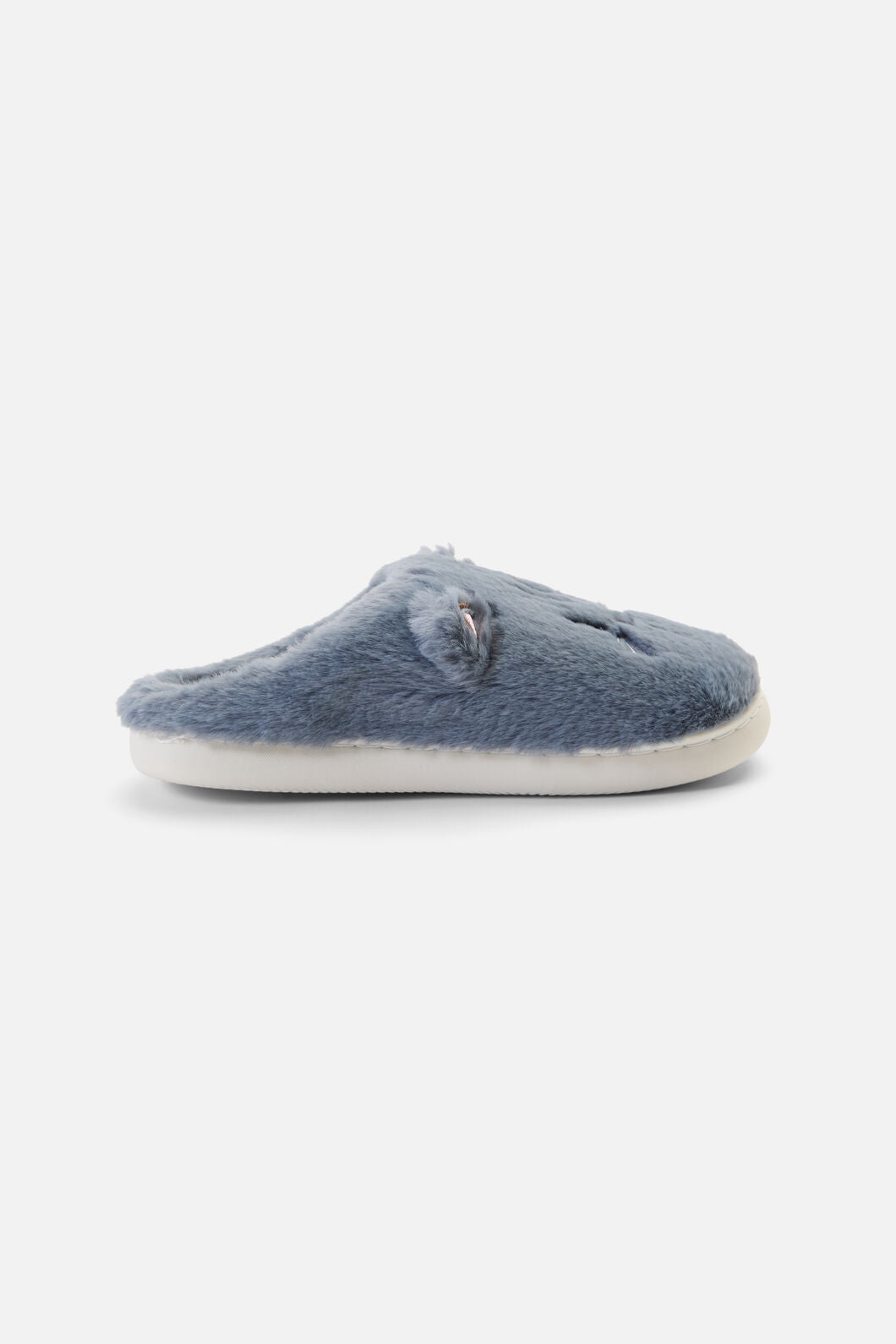 Dangerfield - Plush Cat Slippers - grey
