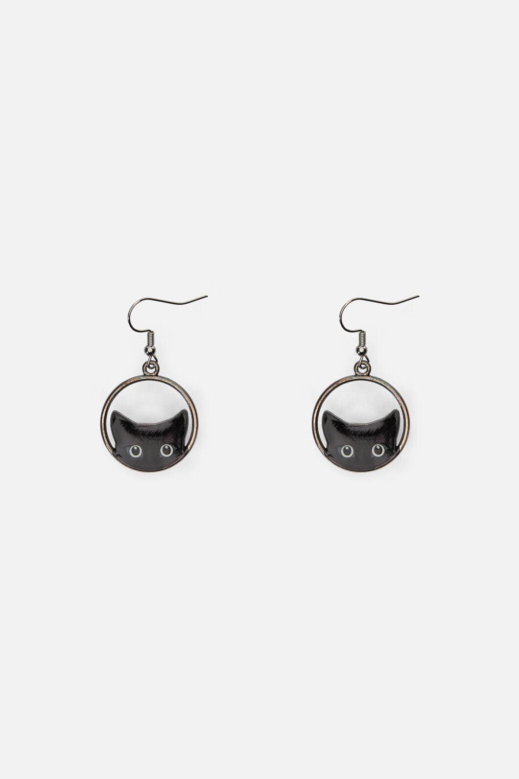 Dangerfield - Pepping Cat Earring - silver