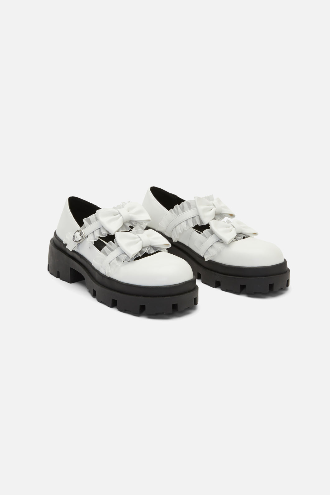 Dangerfield - White Bow Shoe - white