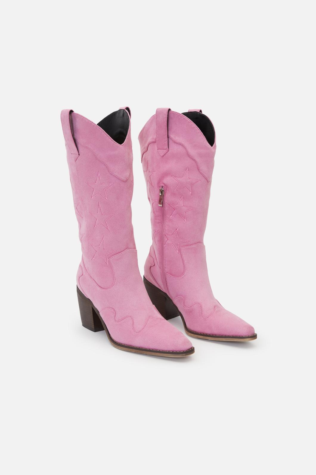 Dangerfield - Outlaw Western Boot - pink