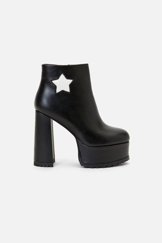 Dangerfield - Star Platform Boot - black