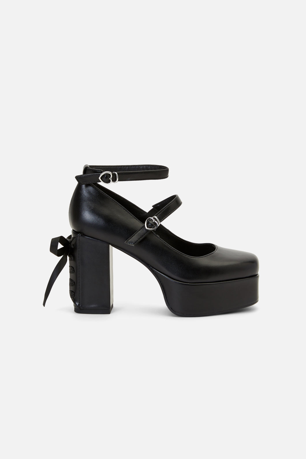 Dangerfield - Black Corset Heel - black