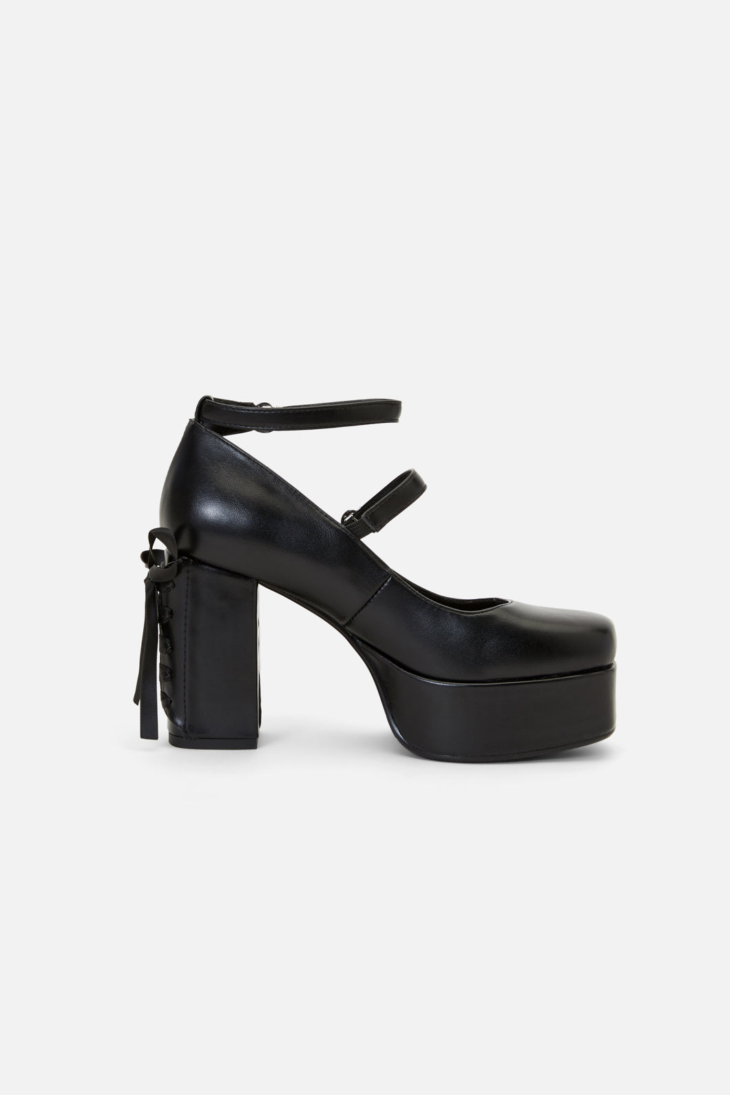 Dangerfield - Black Corset Heel - black