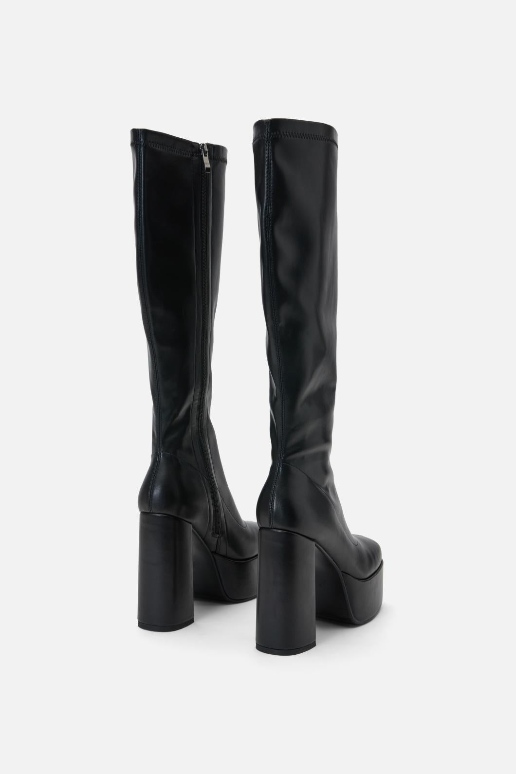 Dangerfield - Stretch Knee High Boot - black