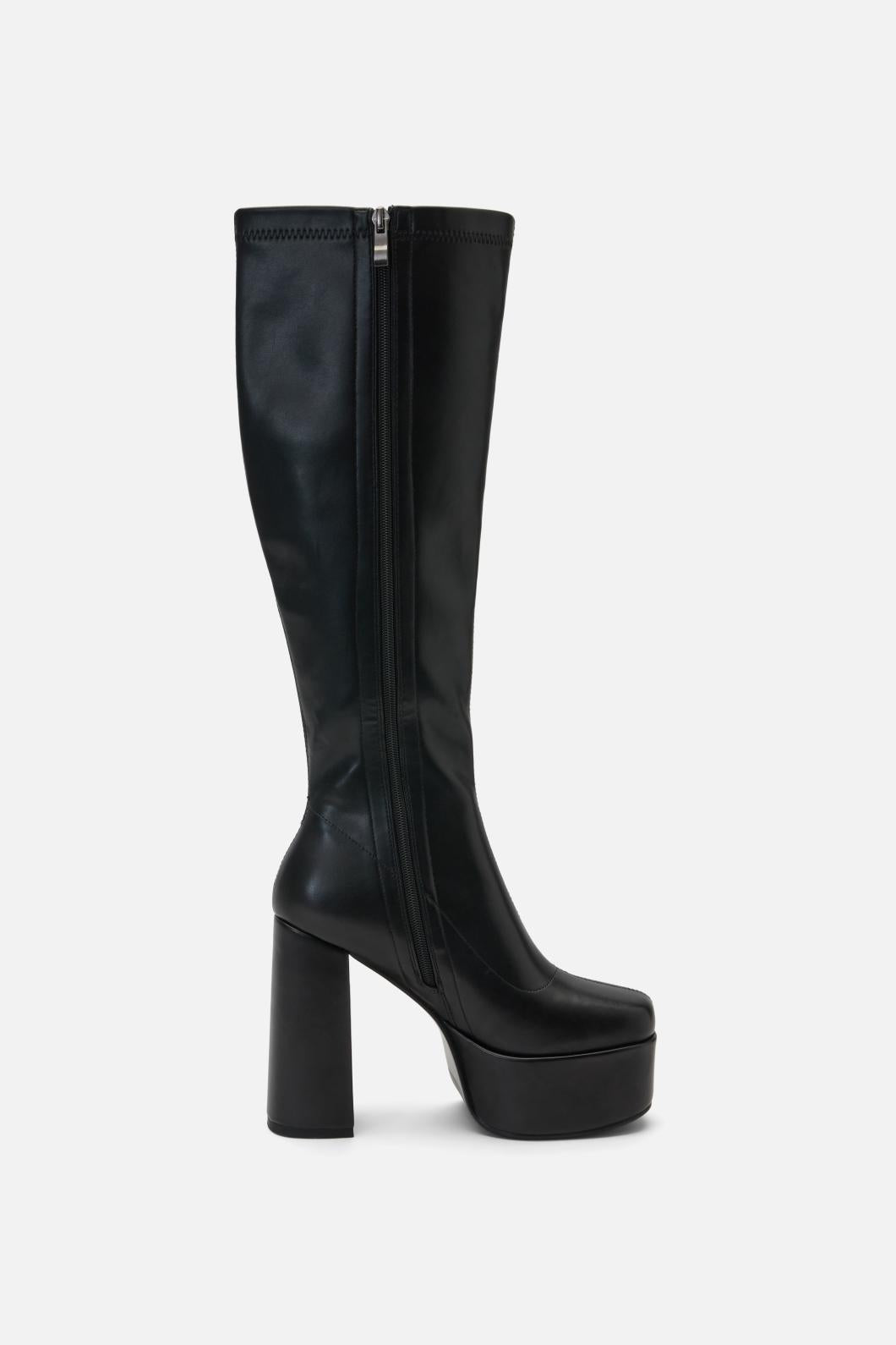 Dangerfield - Stretch Knee High Boot - black