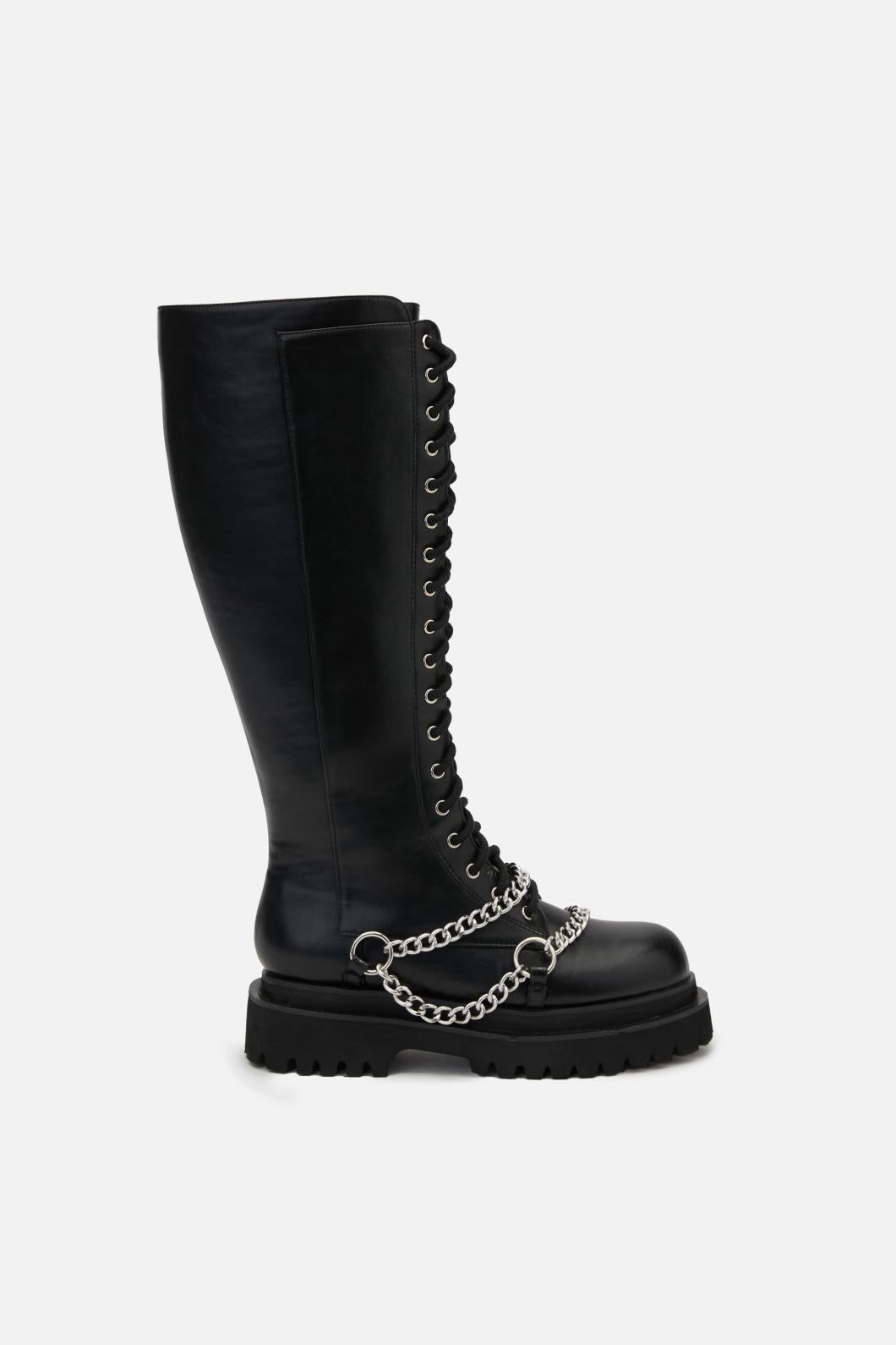Dangerfield - Chain Kee High Boot - black