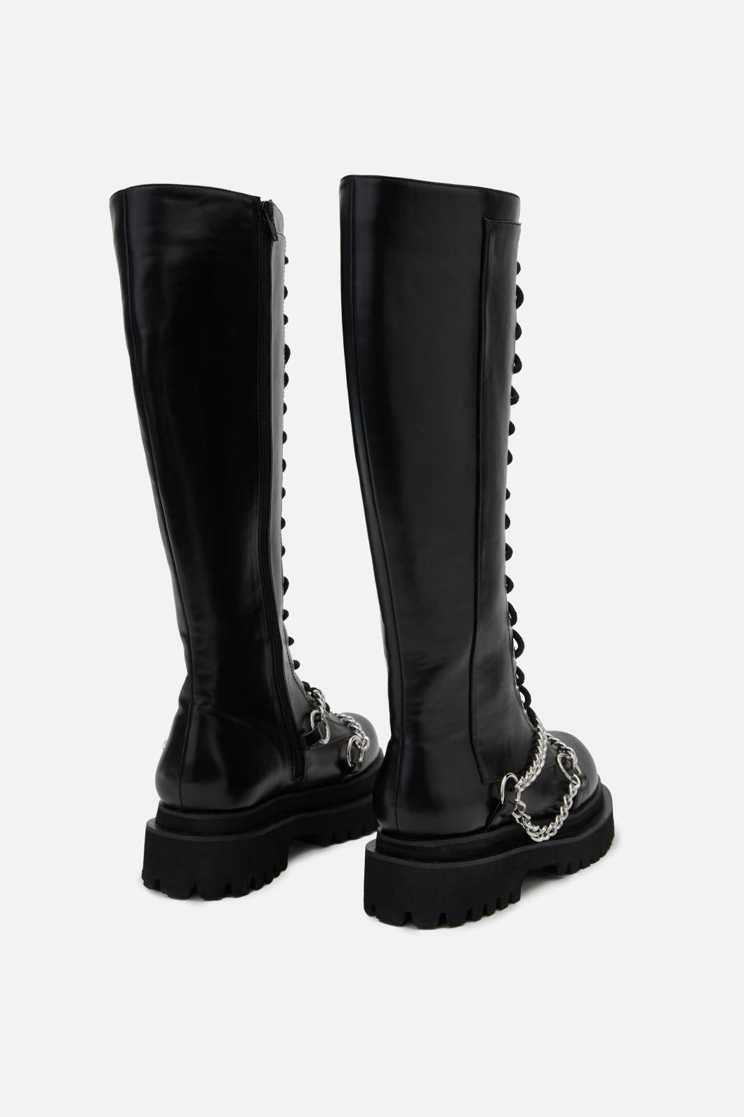 Dangerfield - Chain Kee High Boot - black