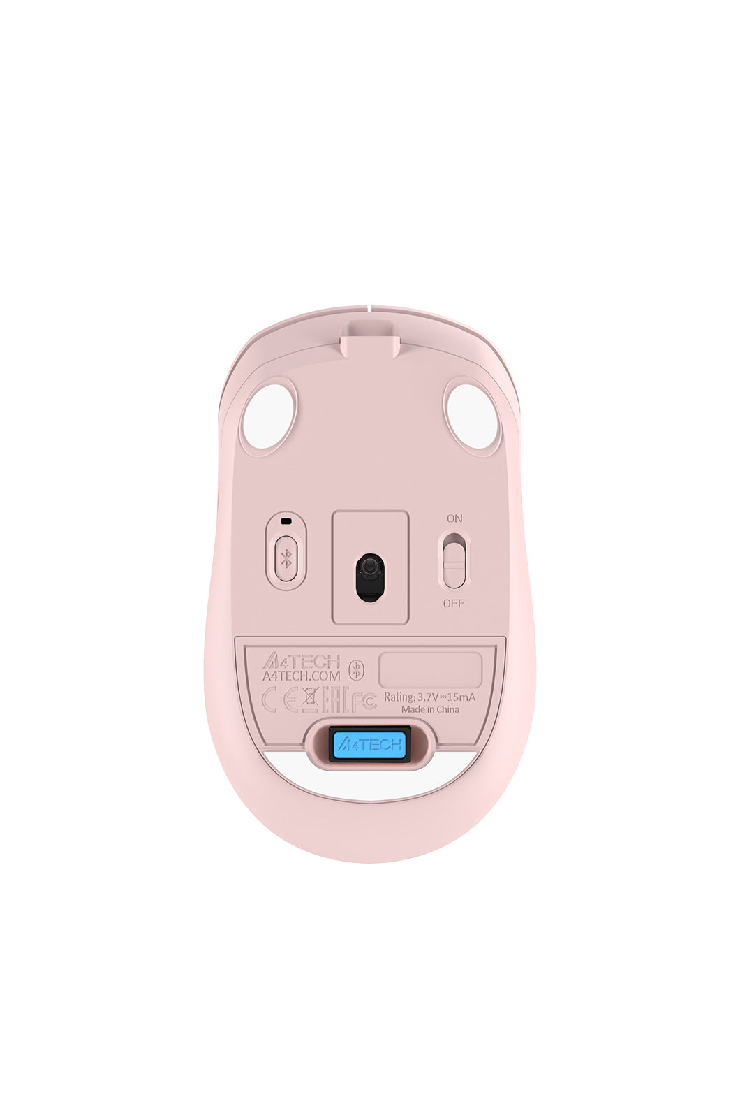A4Tech - FB10CS Silent Office Mouse - baby-pink