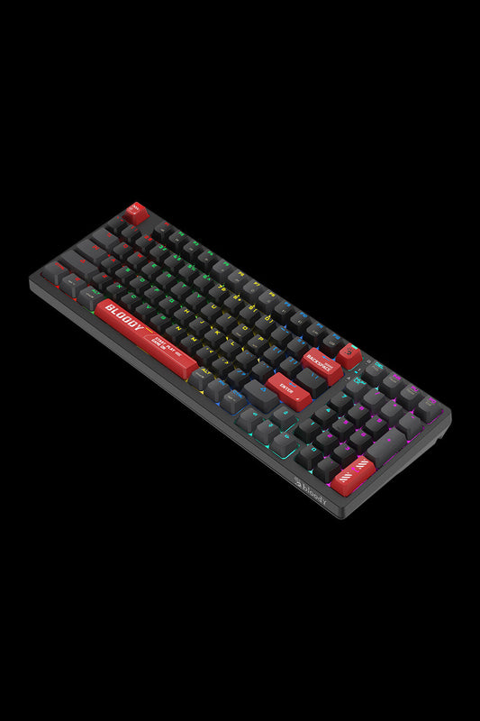 BLOODY - WS98 Dual Core Mechanical Keyboard - bloody-red