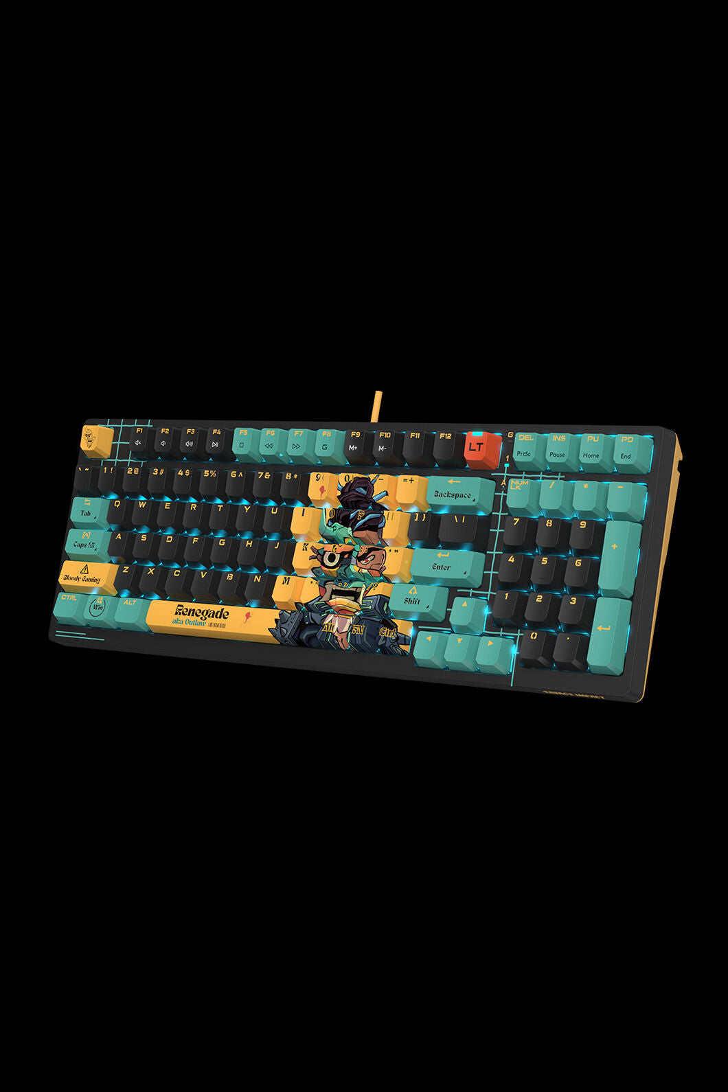 BLOODY - AT98 Optical Switch Mechanical Keyboard - renegade