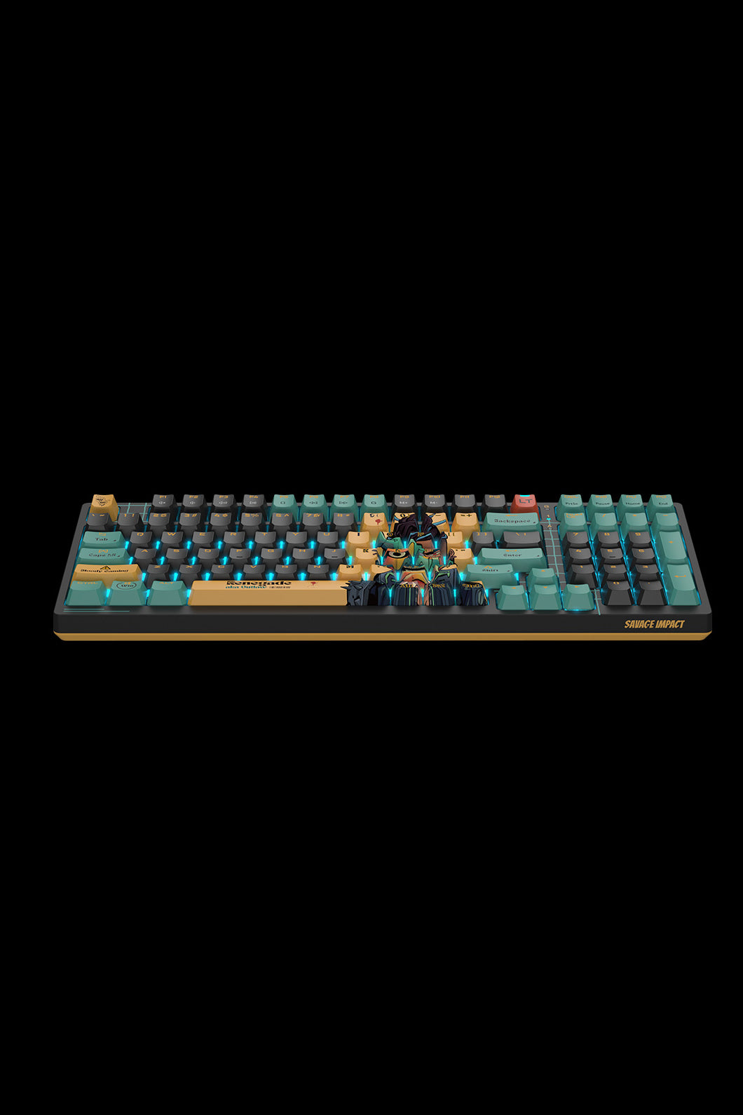 BLOODY - AT98 Optical Switch Mechanical Keyboard - renegade
