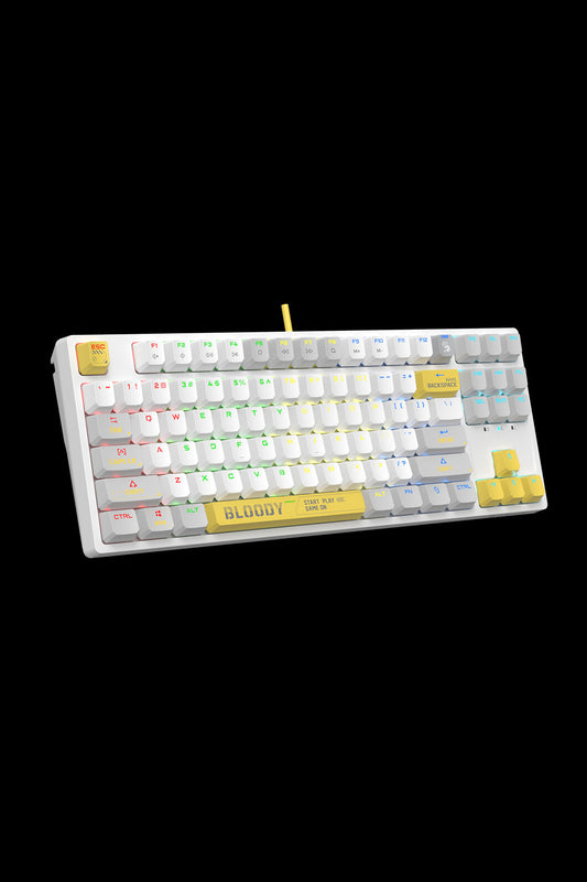 BLOODY - S87 BLMS Mechanical Keyboard 75% - energy-white