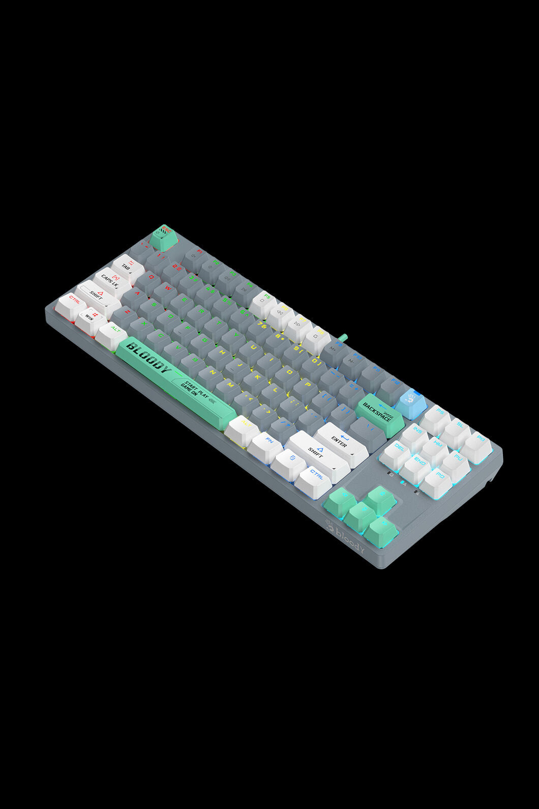 BLOODY - S87 BLMS Mechanical Keyboard 75% - energy-ash