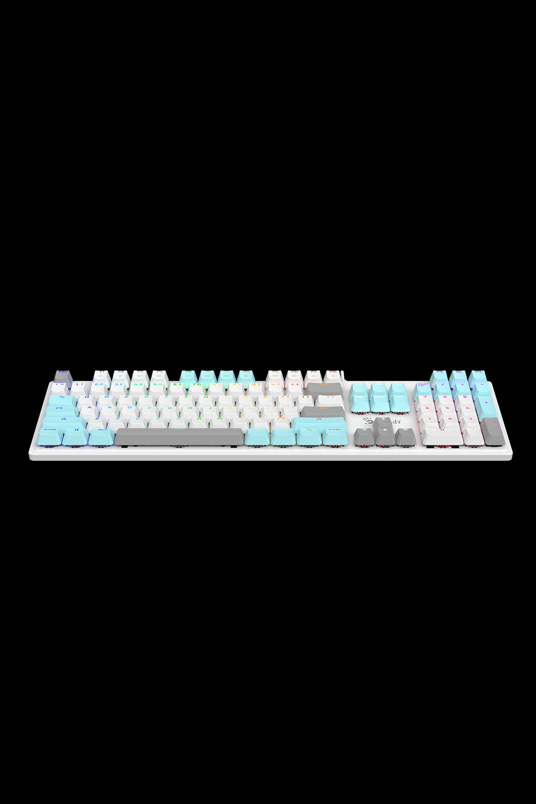 BLOODY - S520N BLMS Red Mechanical Keyboard - icy-white