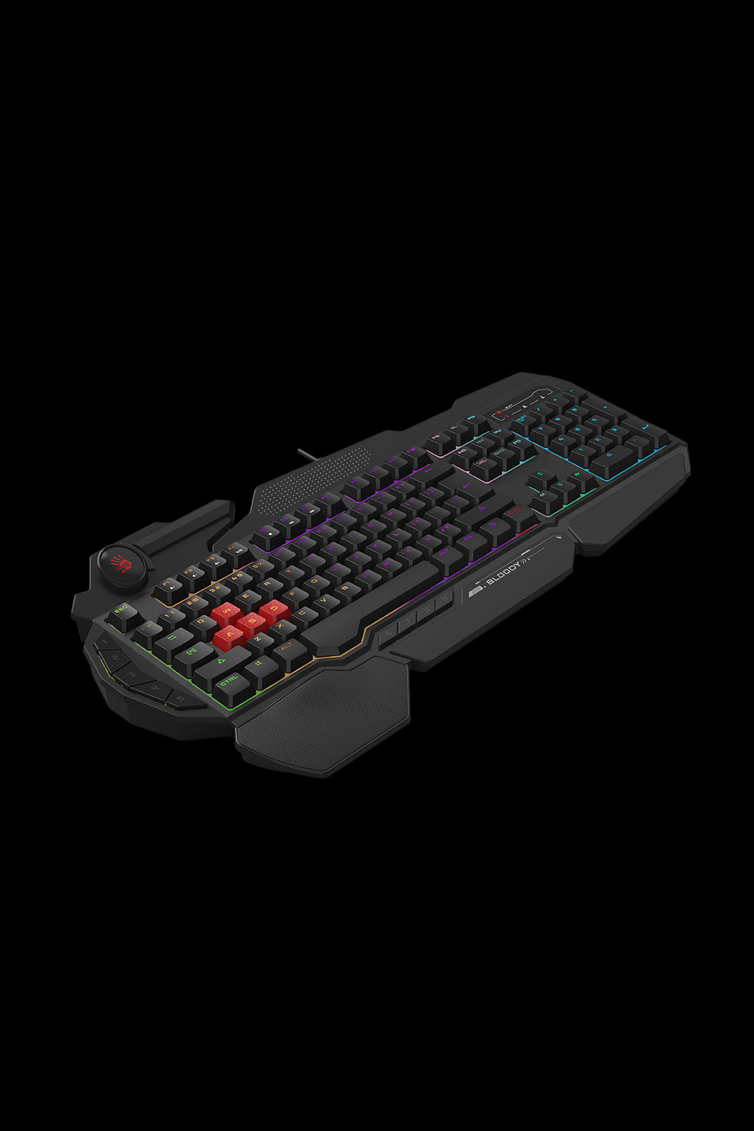 BLOODY - B310N Neon Illuminated Keyboard - black