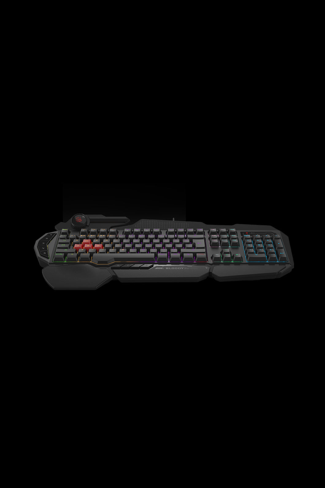 BLOODY - B310N Neon Illuminated Keyboard - black