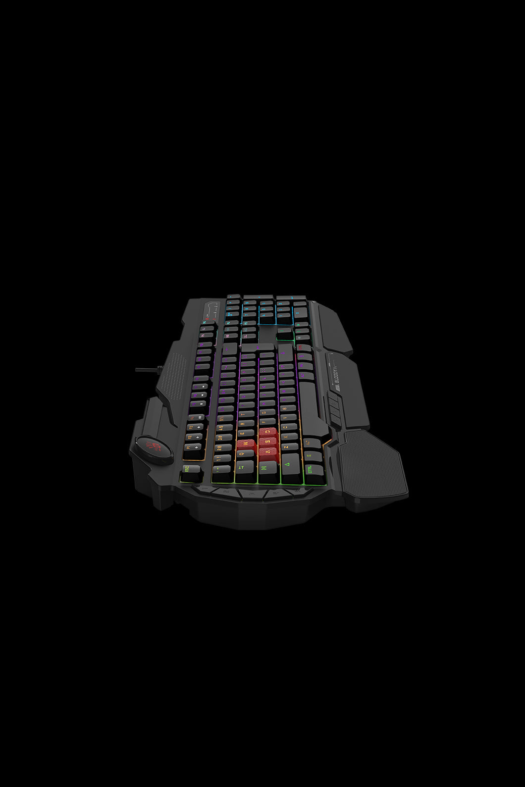 BLOODY - B310N Neon Illuminated Keyboard - black