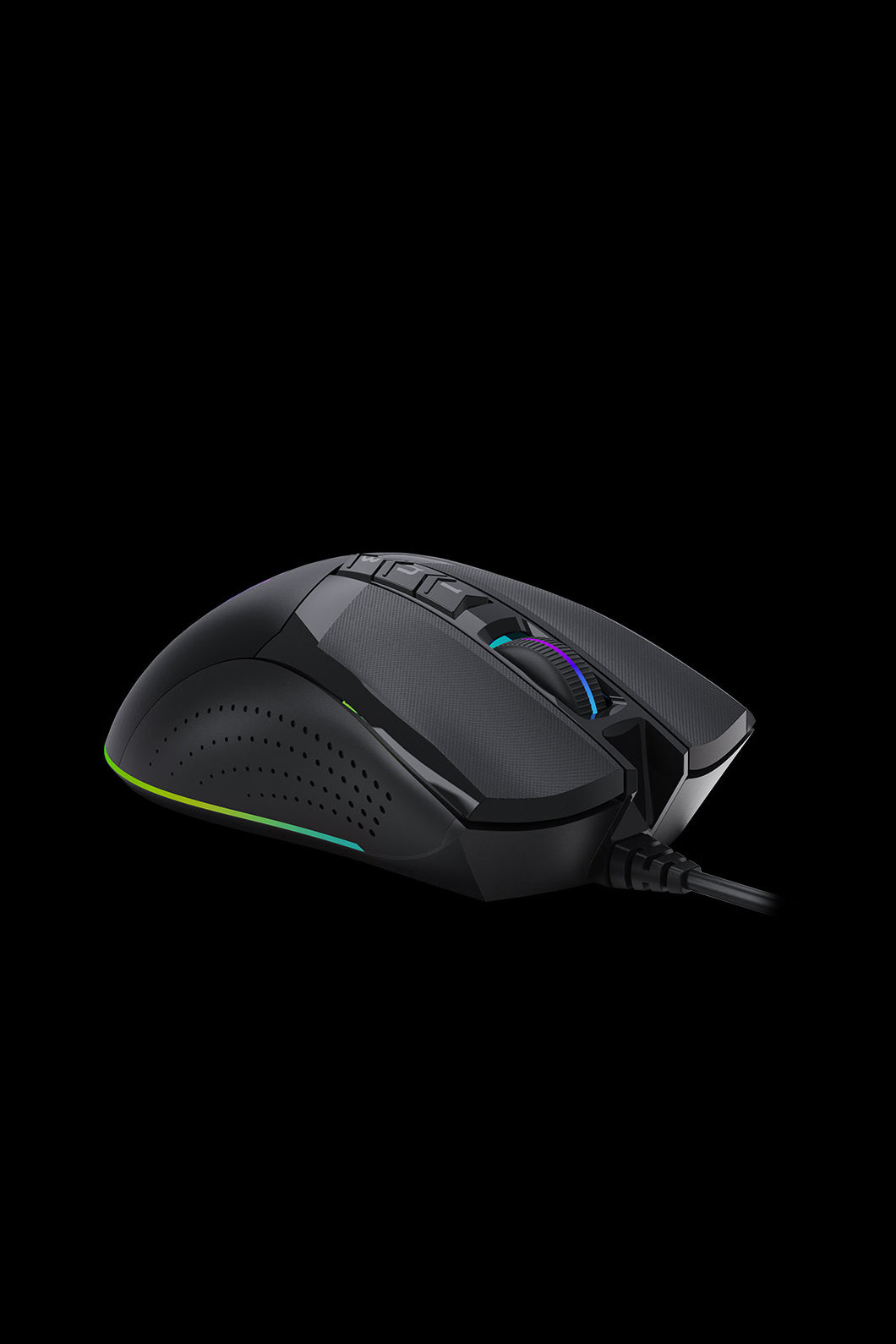 BLOODY - W90 Max RGB 10,000 CPI Mouse - stone-black