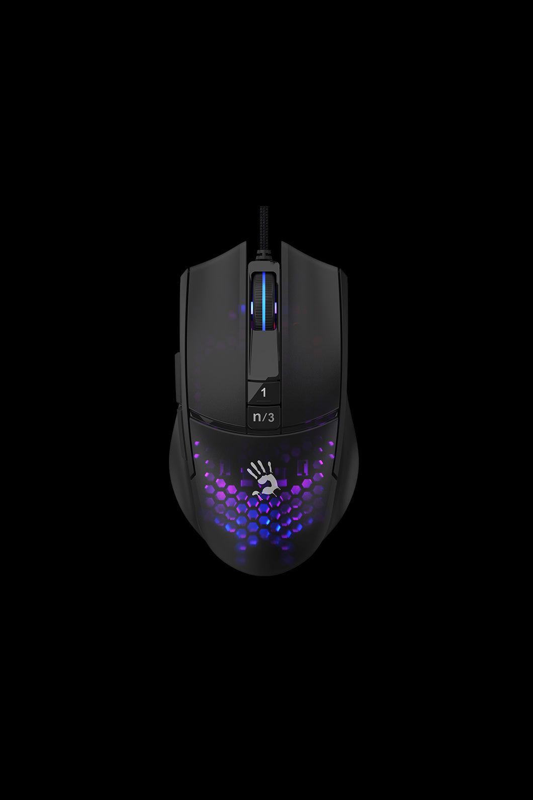 BLOODY - L65 Max-AC Lightweight 12K-CPI Mouse - honeycomb
