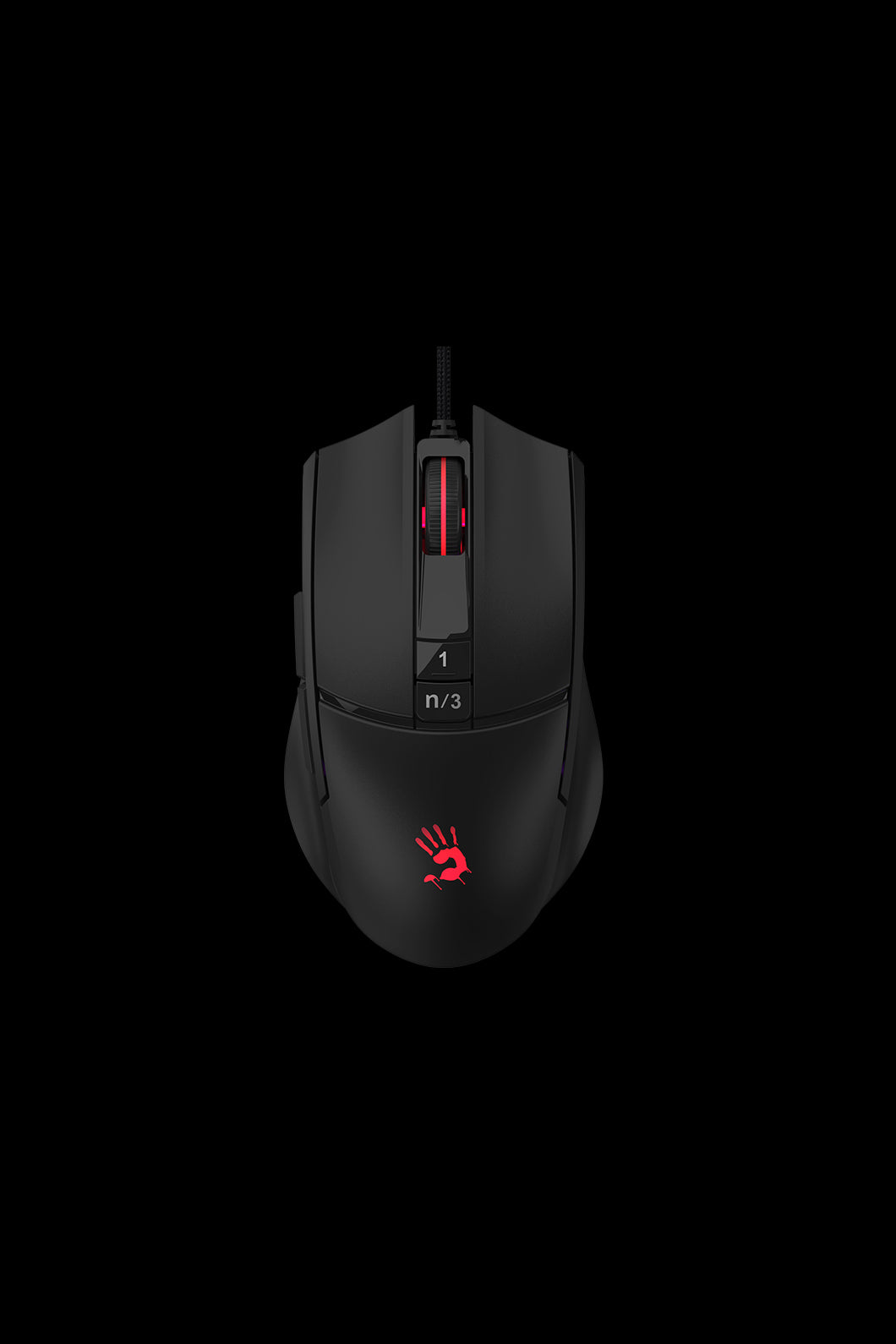 BLOODY - L65 Max-AC Lightweight 12K-CPI Mouse - stone-black