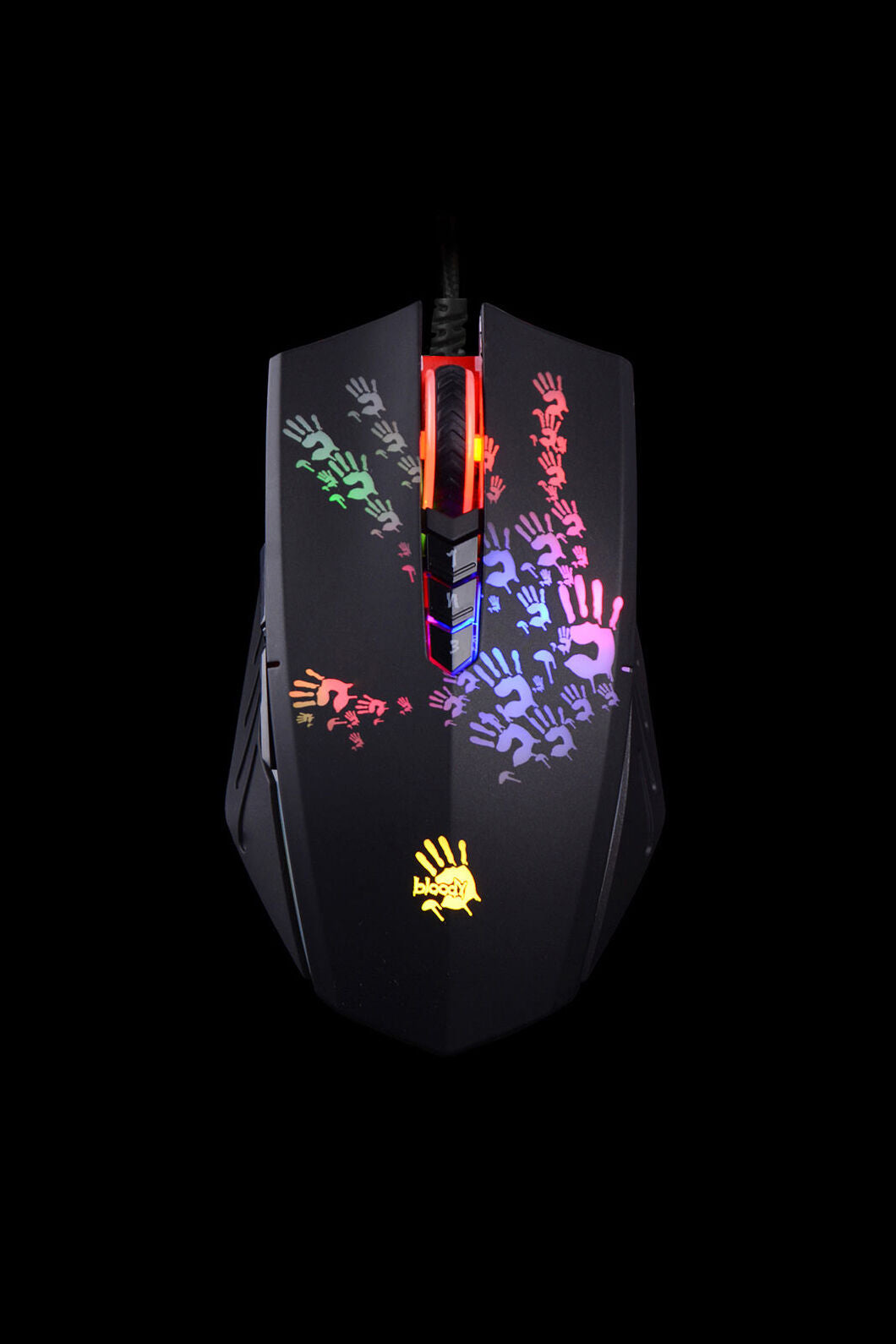 BLOODY - A60 LS Act Wired 6200 CPI Mouse - black