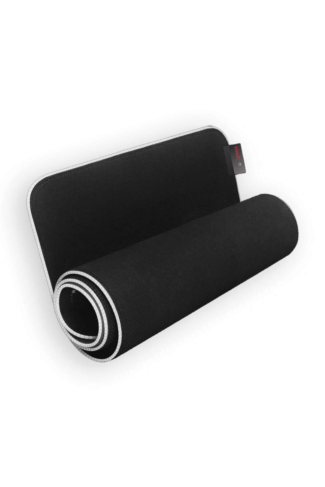 BLOODY - Bloody MP-75N Black Extended RGB Lighting Ultra-Smooth Gaming Mouse Pad - black