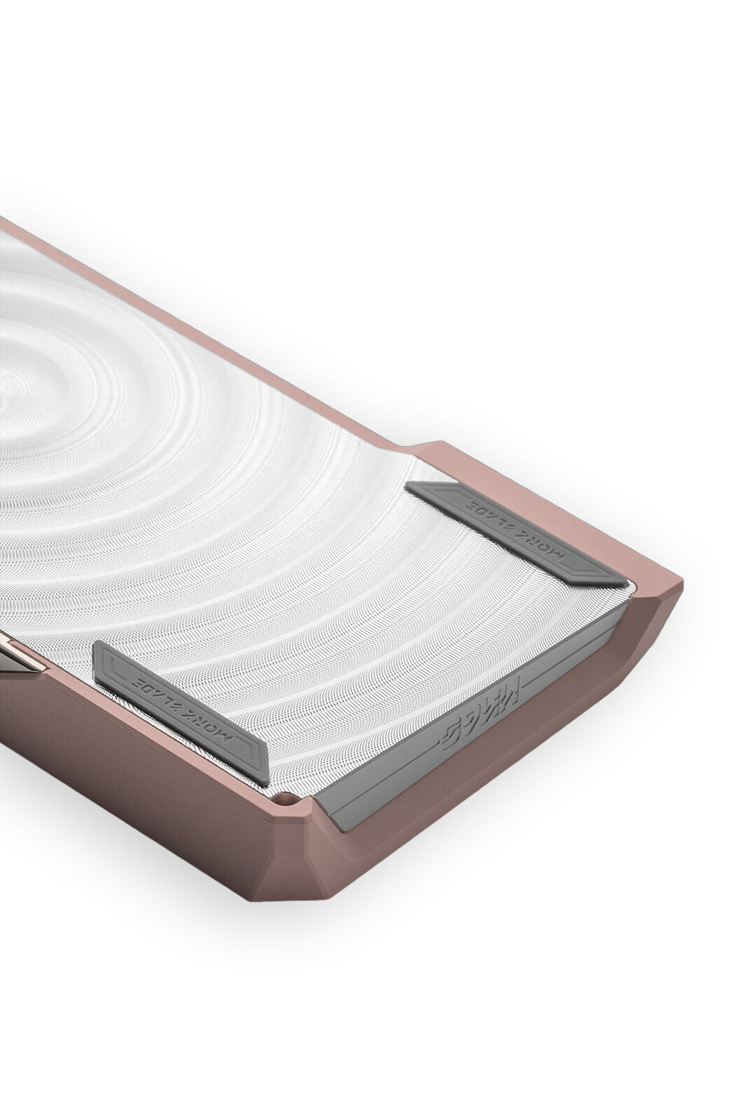 MORK BLADE - Mork Blade MK60 Pink 60% CNC Aluminum Multi-Mount Custom Keyboard Case - pink