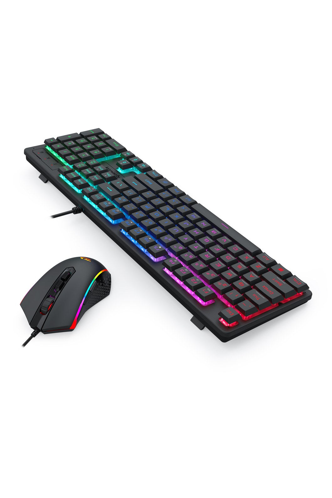 REDRAGON - S107-RGB-BA Membrane KB Combo - black